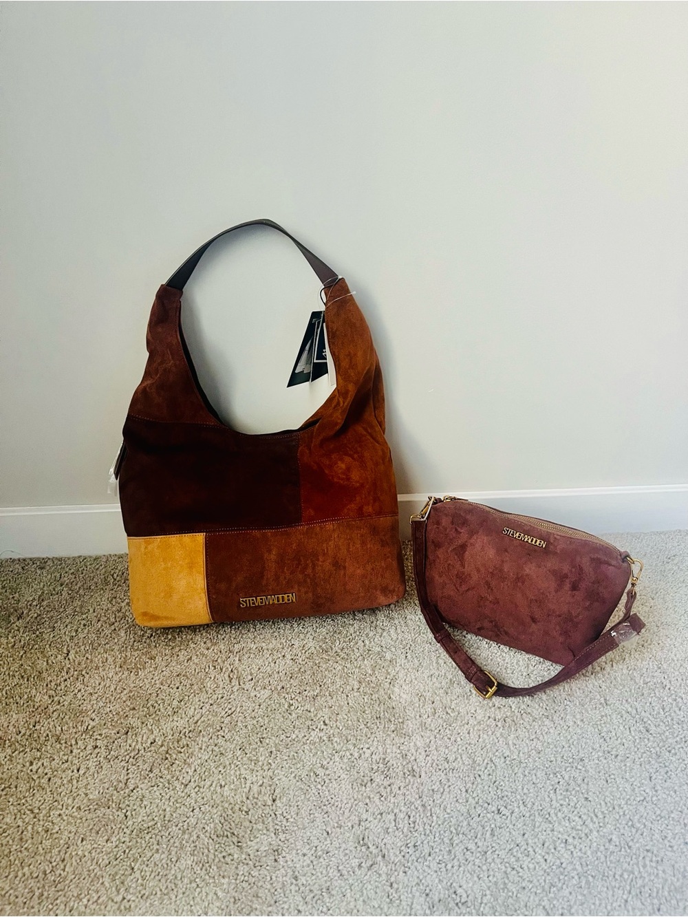 NWT VIRAL STEVE
MADDEN BROWN
PATCHWORK
HOBO BAG
10 Likes
$80.00